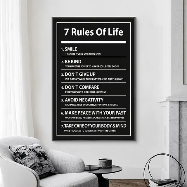 Motivations-Leinwandposter 2