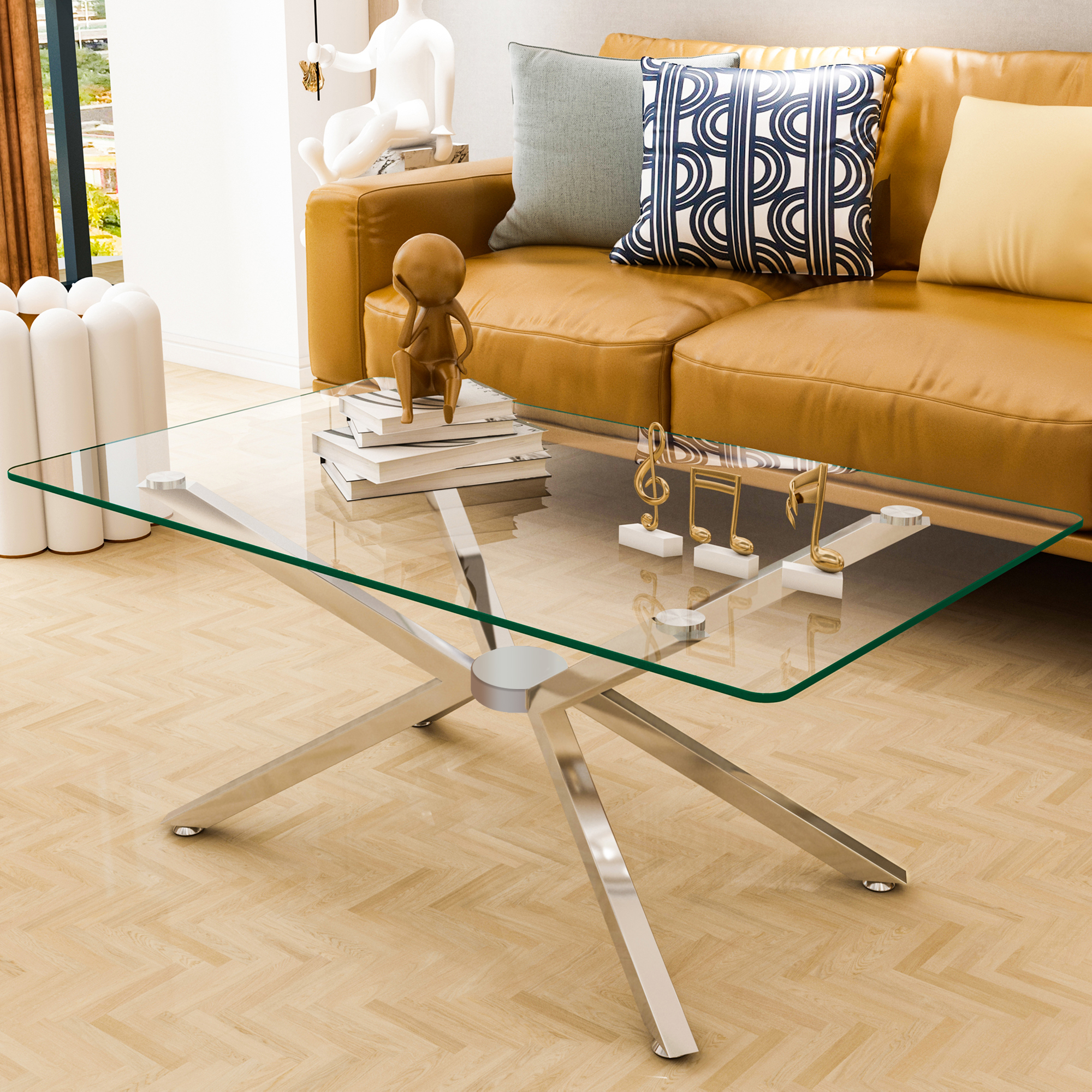 Glas-Couchtisch 4