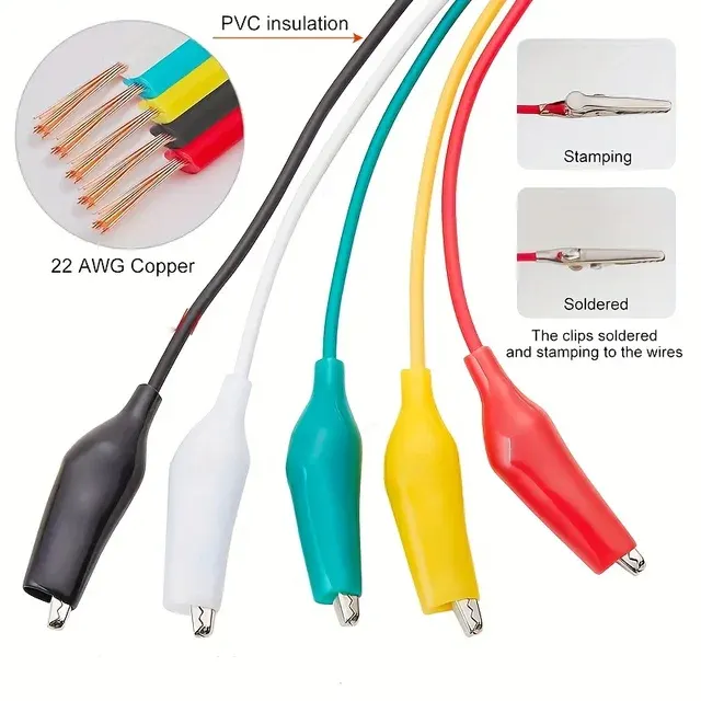 Krokodilklemmen-Testkabel 4