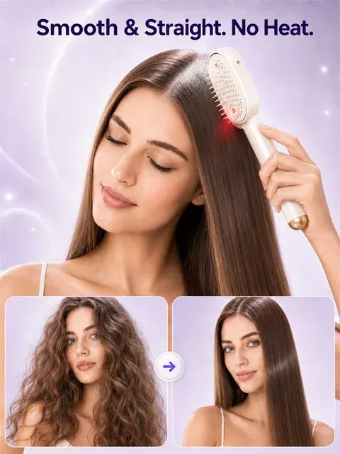 Glättbürste Haarglätter 1