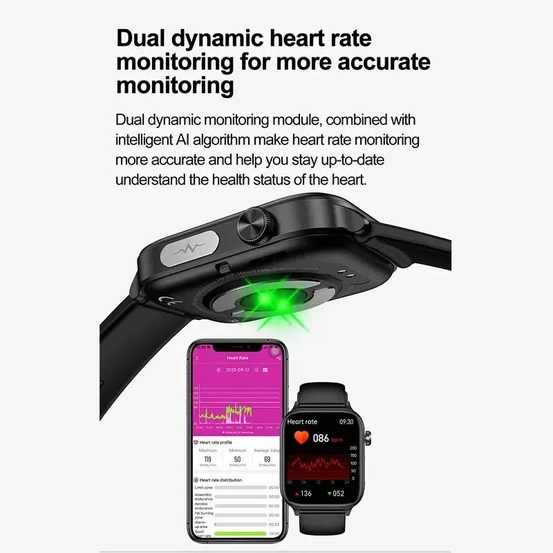 Smartwatch für Damen mit Gesundheits-Tracker 3