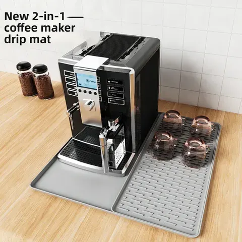 Silikon-Abtropfmatte für Kaffeemaschine