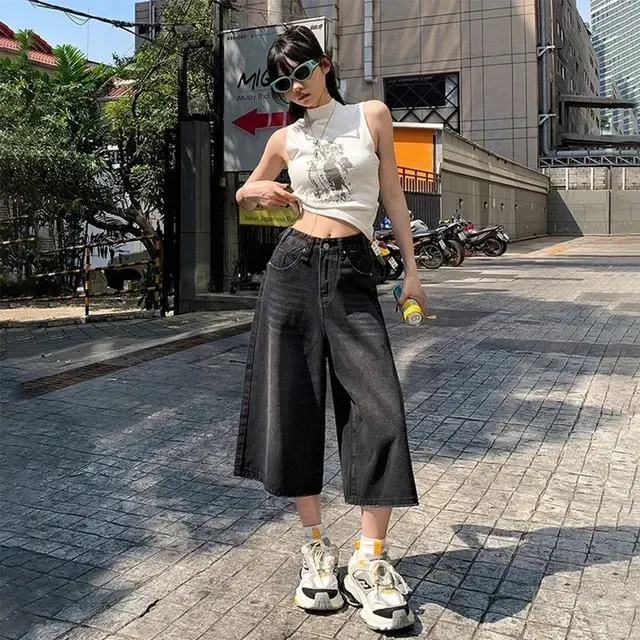 Baggy-Jeansshorts 3