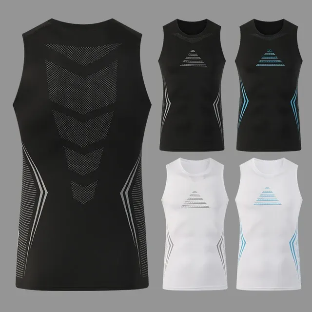 Ärmelloses Herren Kompressions-Tanktop 3