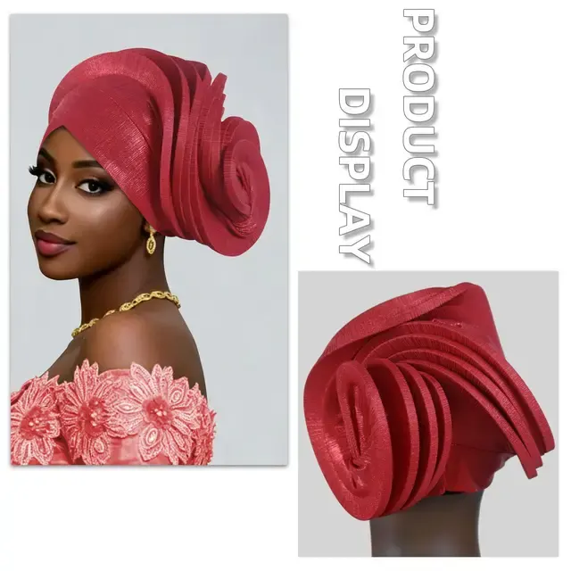 Gele Kopfturban 3