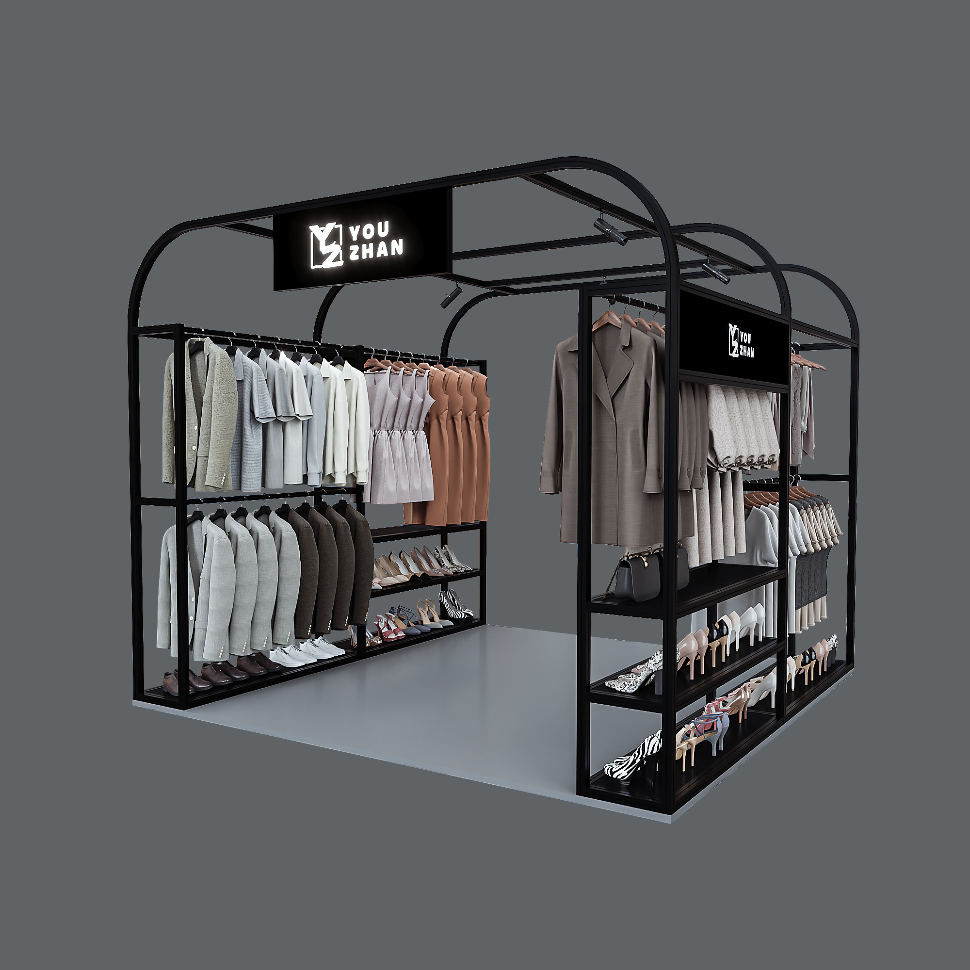 Kleiderständer Display