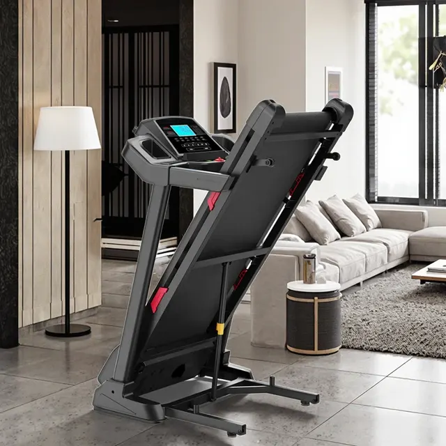Faltbares Laufband 130kg mit Steigung 2