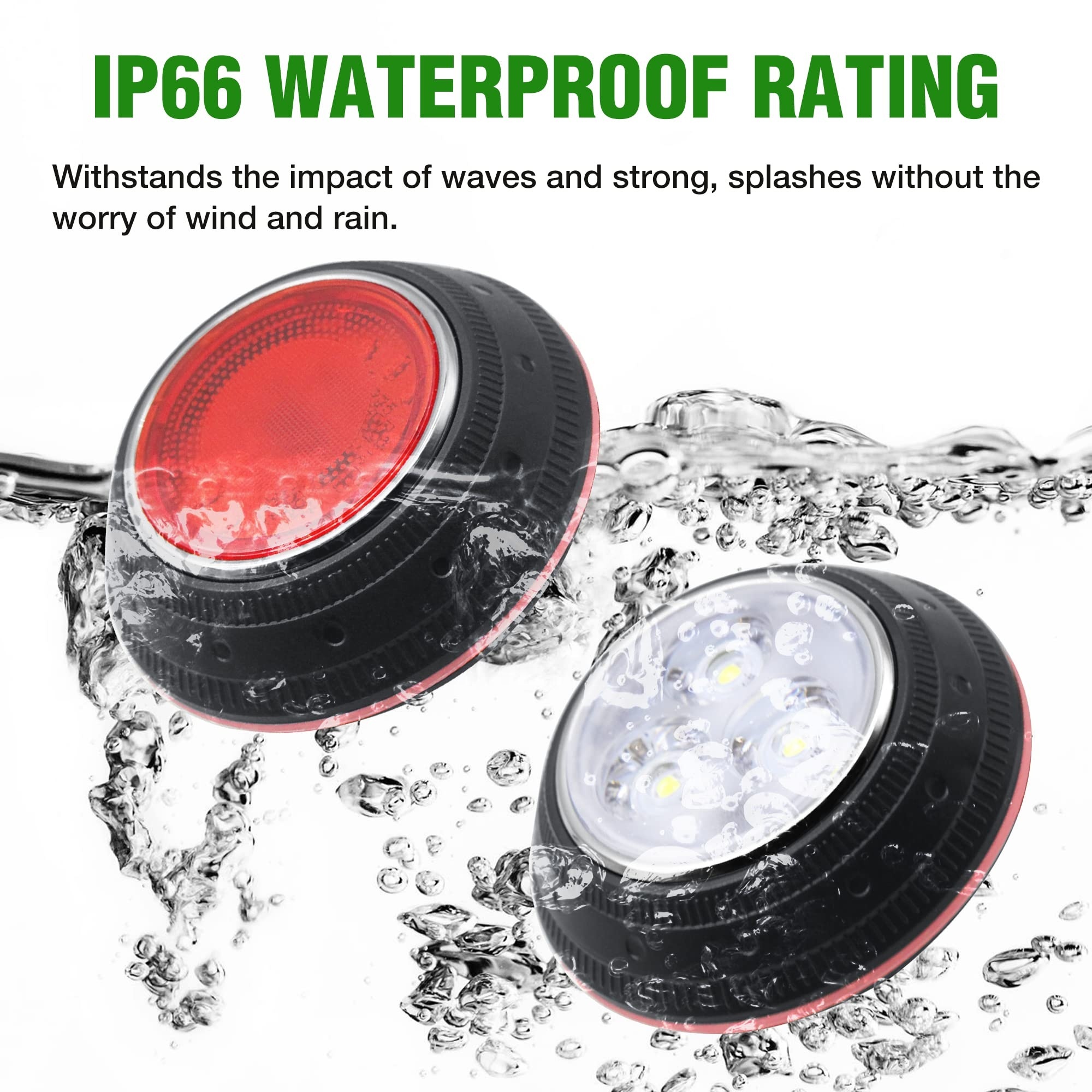 Wasserdichtes UFO-LED-Fahrradrücklicht 2