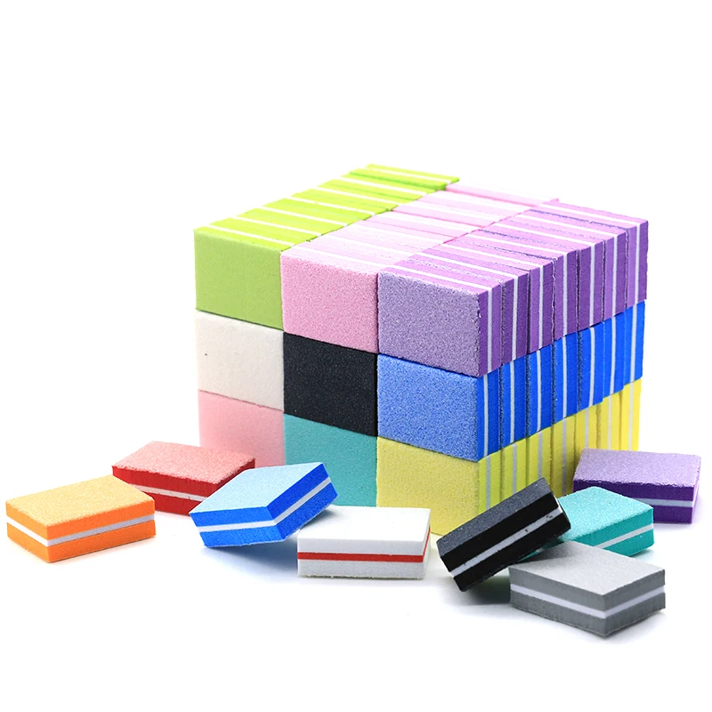 50-teiliges Mini-Nagelfeilen-Set mit Schleifpapier 3