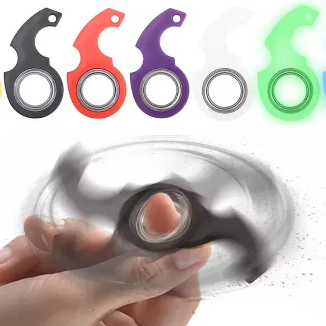 Fidget-Spinner-Schlüsselanhänger aus Metall 3
