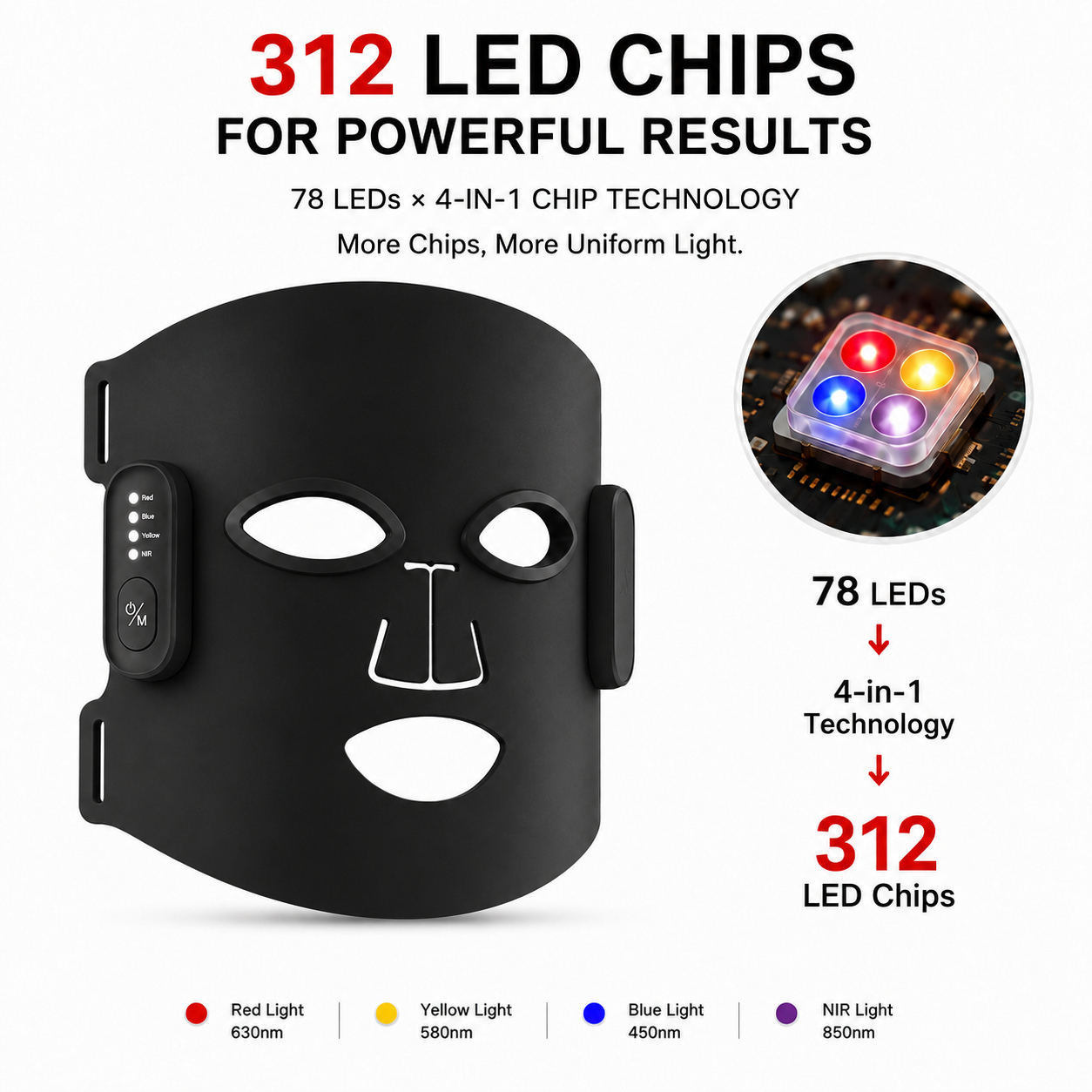 LED-Gesichtsmaske 3