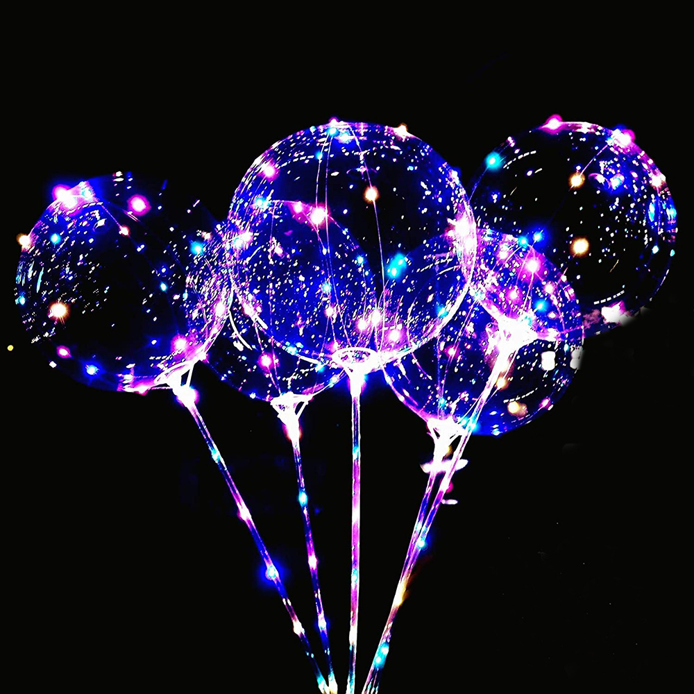 Leuchtende Bobo-Ballons für Gartenfeiern 2