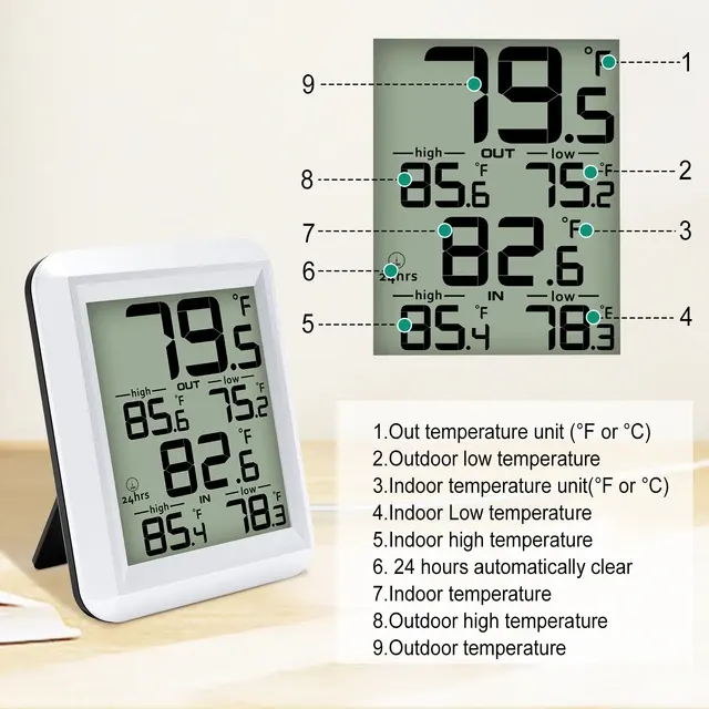 Innen-Außen-Thermometer 4