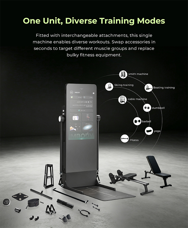 Faltbares Smart Fitnessgerät für Zuhause 4