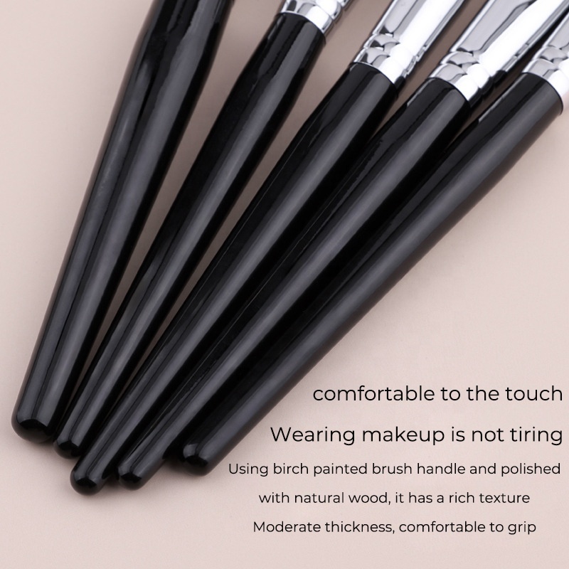 Profi-Make-up-Pinselset aus Ziegenhaar, 45-teilig 4
