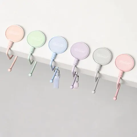 Pastell-Klebehaken für Schultaschen, rückstandsfrei