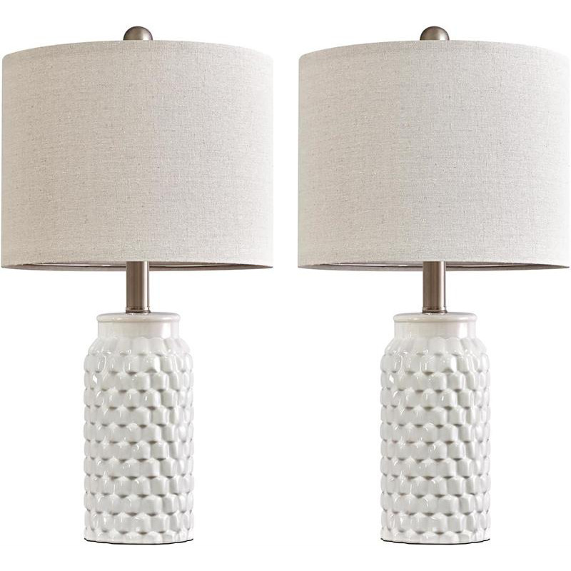 Retro Tischlampe mit Touch-Dimmer und USB-Anschluss 2