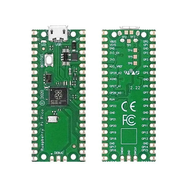 Raspberry Pi Pico W Mikrocontroller-Board RP2040 4