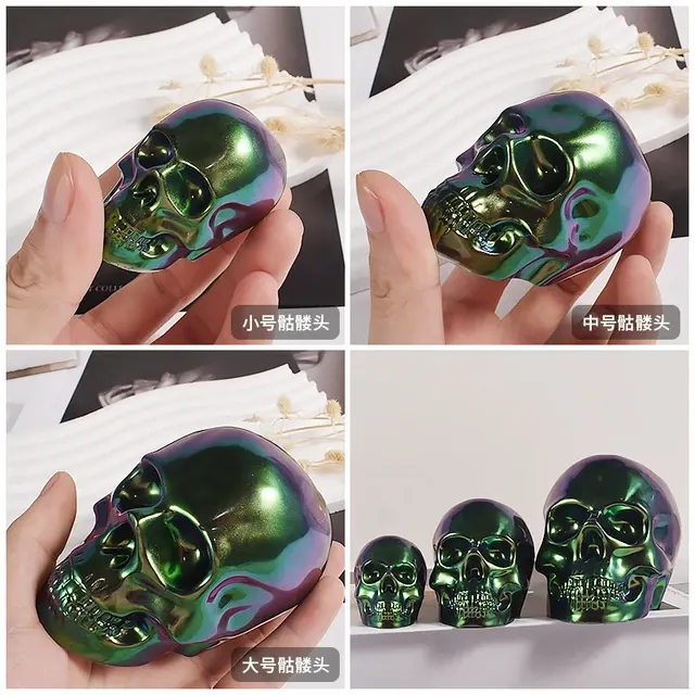 Totenkopf-Silikonform 4