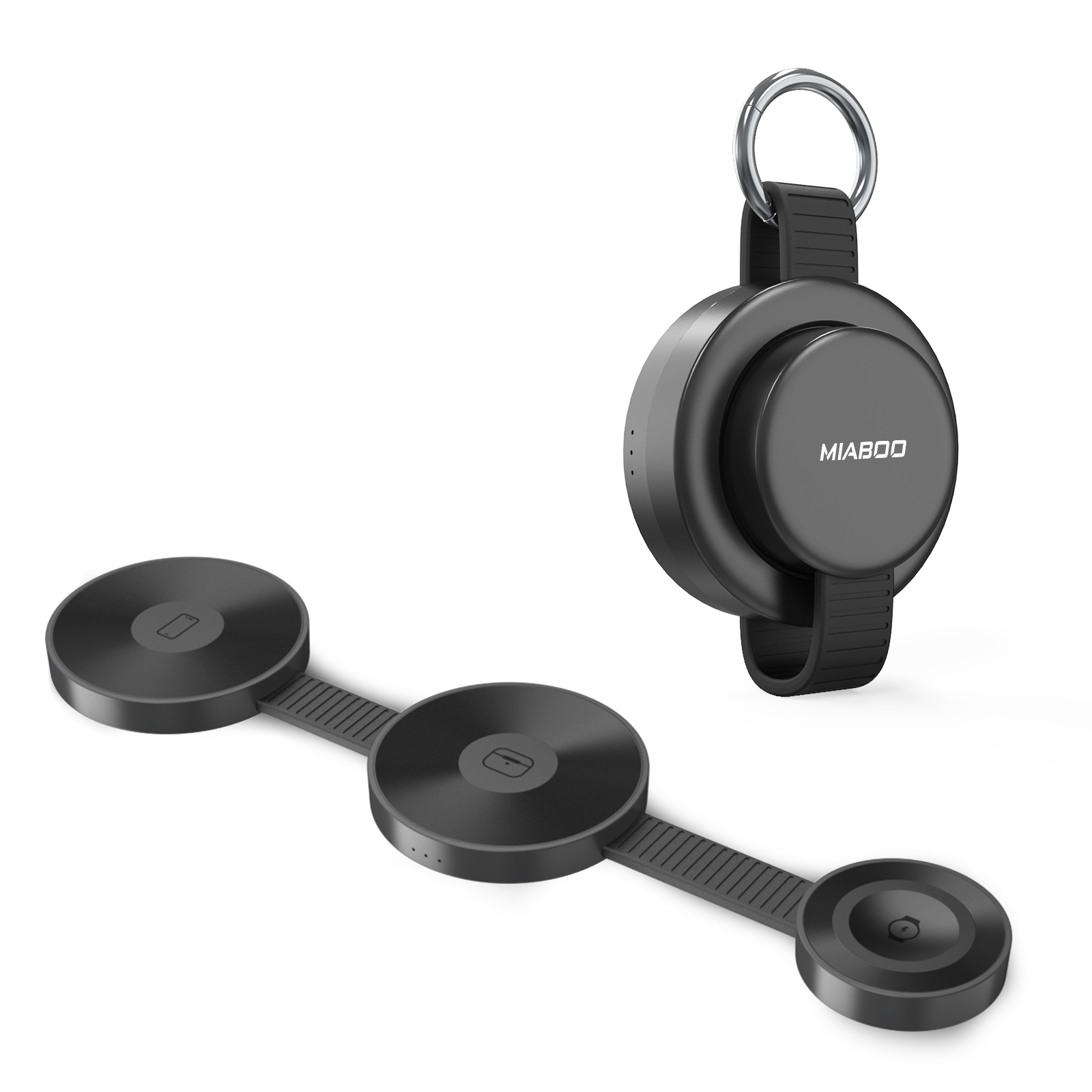 Tragbare 15W 3-in-1 Ladestation kabellos 3