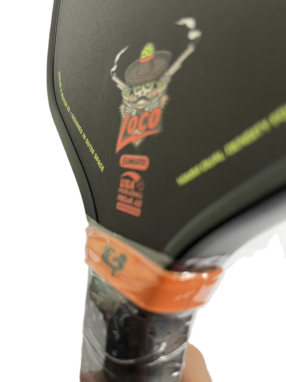 Pickleball Paddle aus Carbonfaser mit Hybridkern 2
