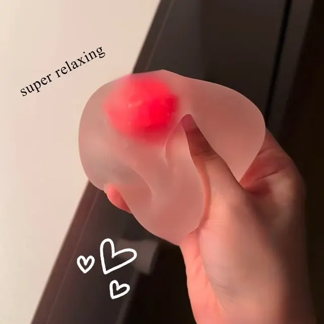 Erdbeer-Mochi-Squeeze-Spielzeug gegen Stress 4