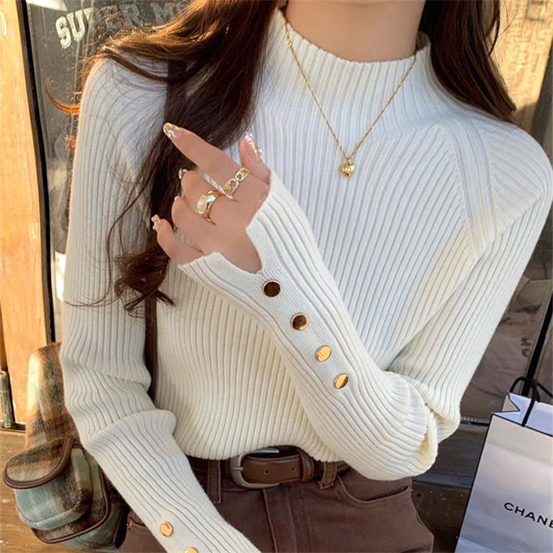 Stehkragenpullover