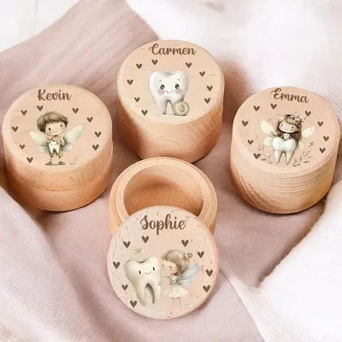 Holz-Zahnbox Baby