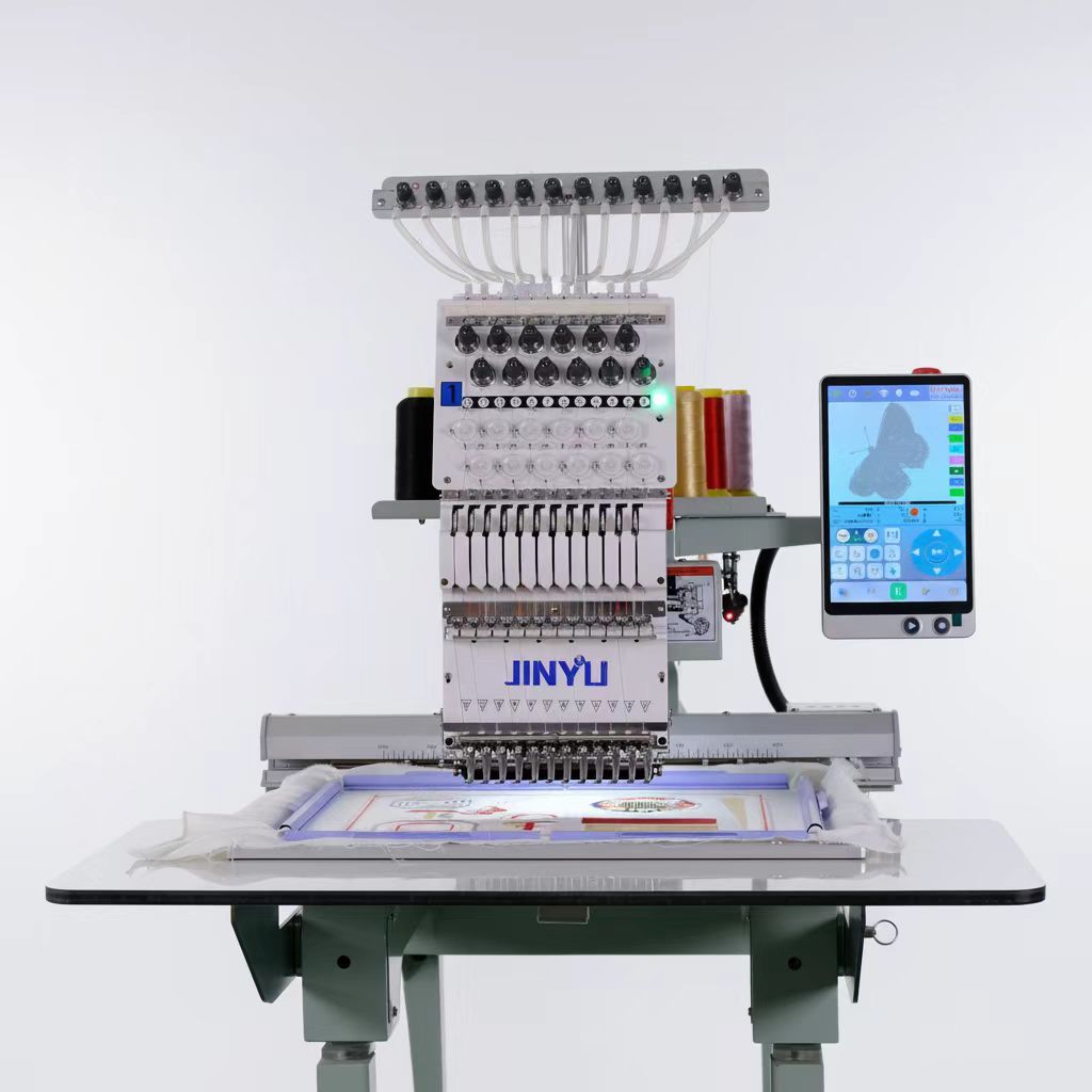 Einkopf-Industriestickmaschine mit Computersteuerung 3