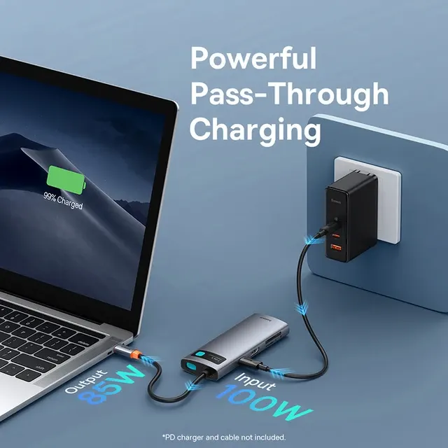 7-in-1 USB-C-Hub mit 4K-HDMI und 100 W 4