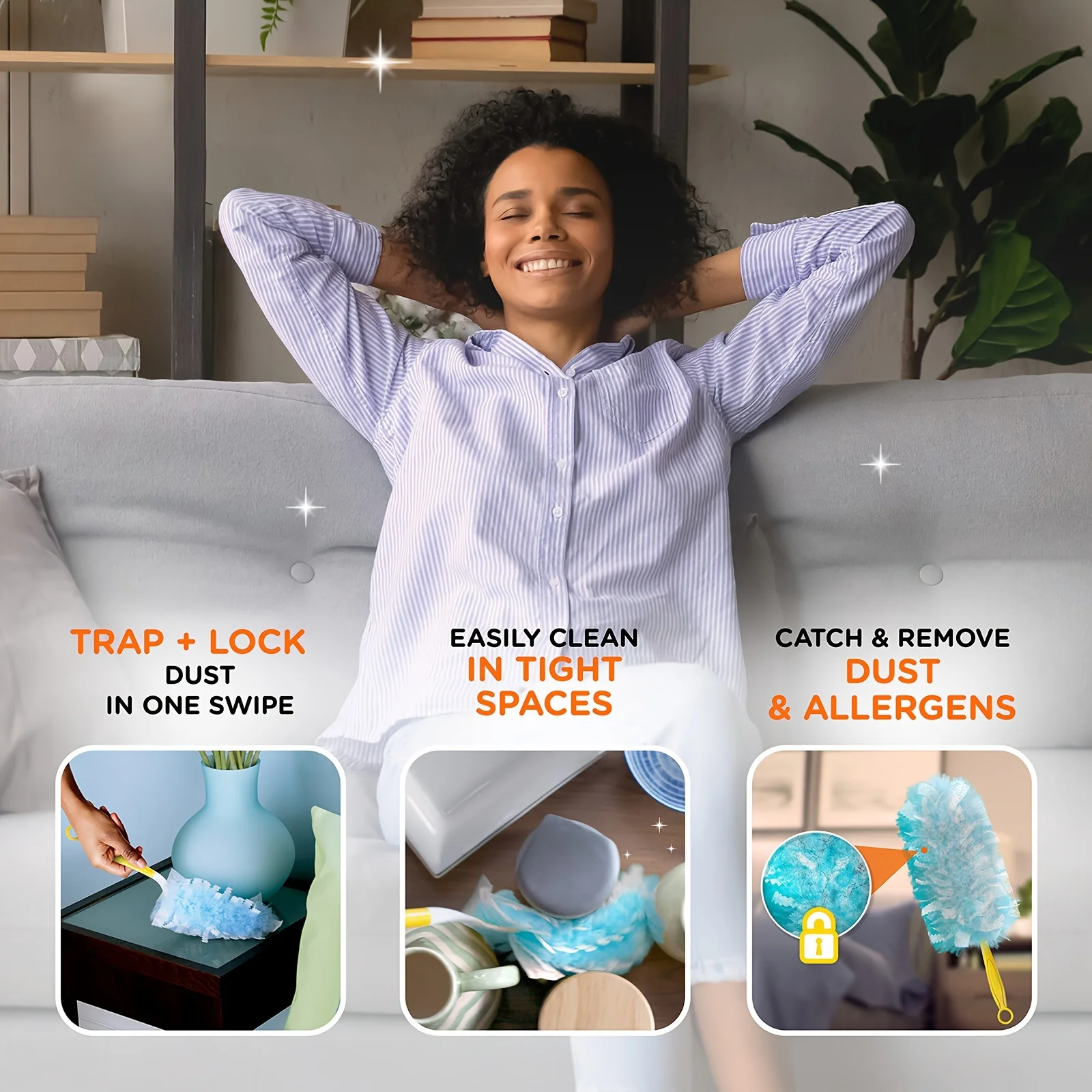 Austauschbares Staubtuch für Tischplatten 3