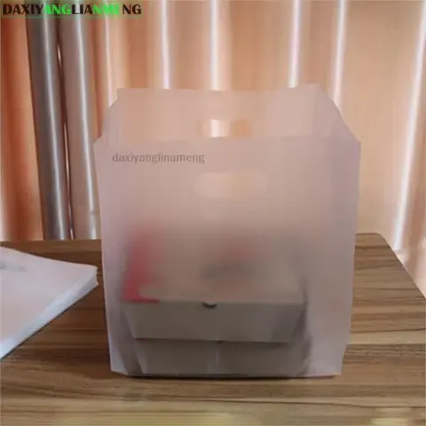 Mattierte Kunststoff-Geschenktüte