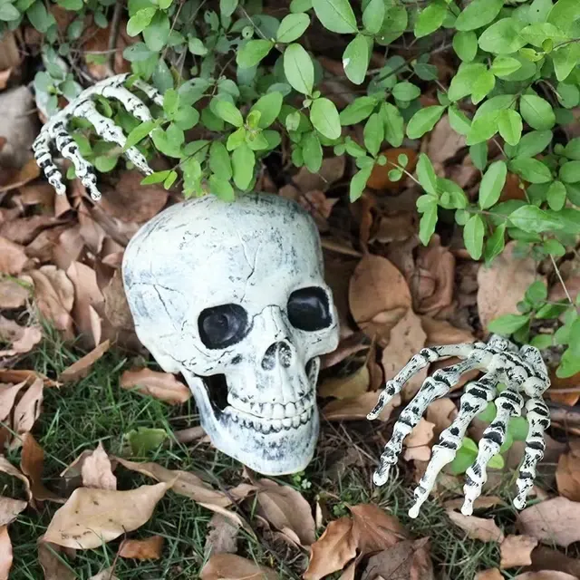 Halloween-Skelett-Gartendeko 2
