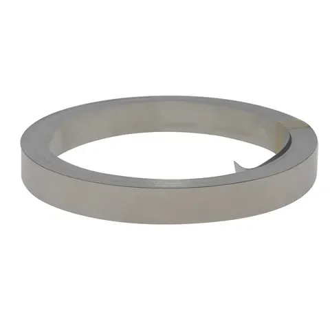 Vernickelter Batterie-Streifenverbinder 10 m Rolle
