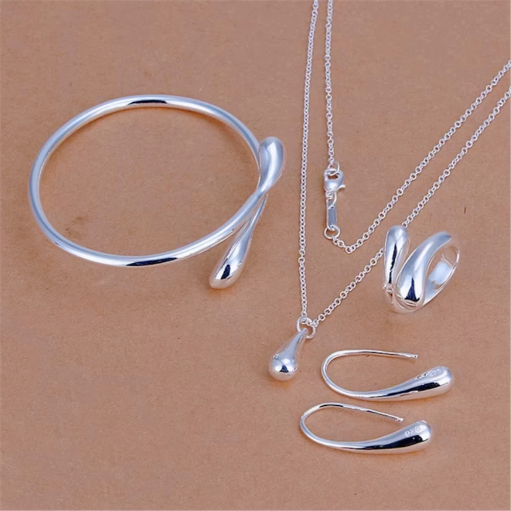 Silber-Charm-Schmuckset