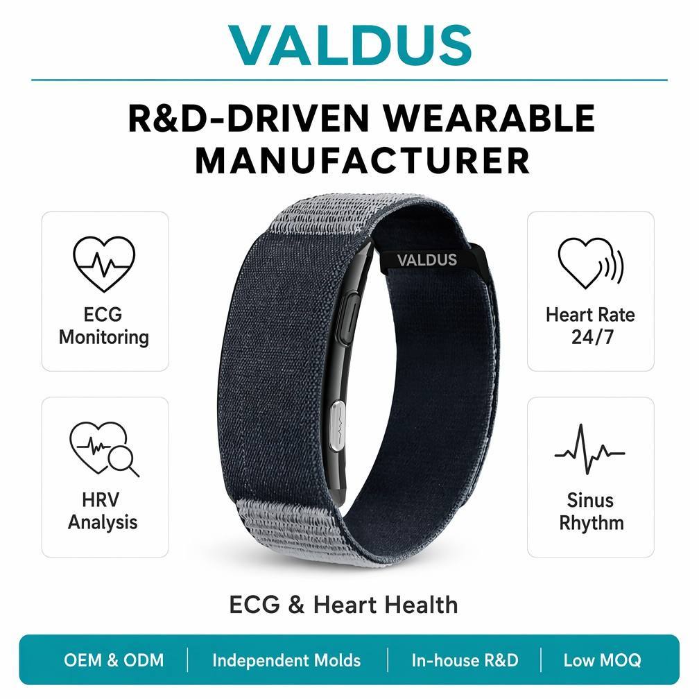 Bildschirmloses Smart Fitness-Armband mit EKG