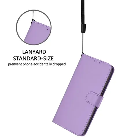 PU-Leder-Klapphülle mit Kartenfach für Samsung