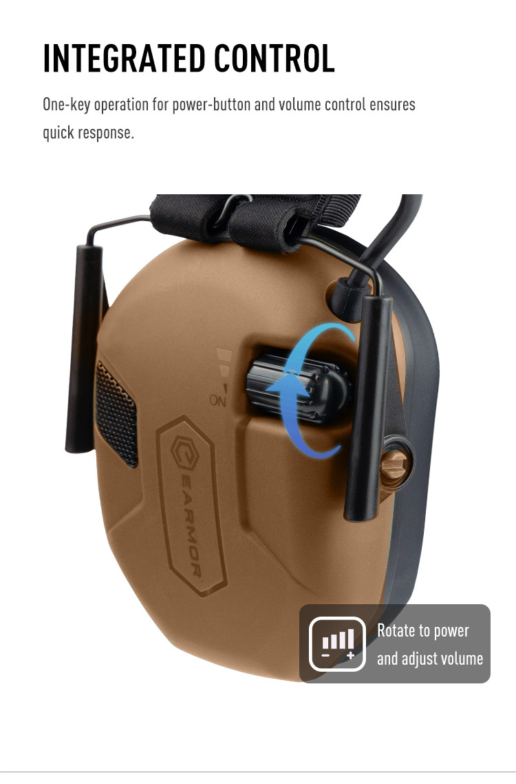 Taktisches Elektronik-Gehörschutz-Headset 2