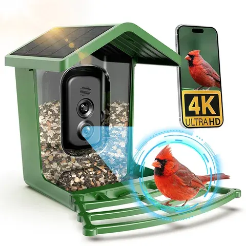 Smart Vogelfutterspender mit Kamera