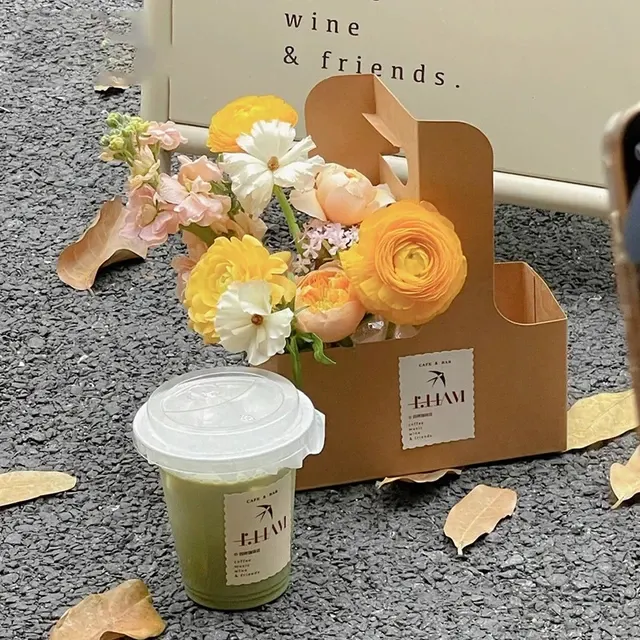Blumen-Geschenktragetasche 2