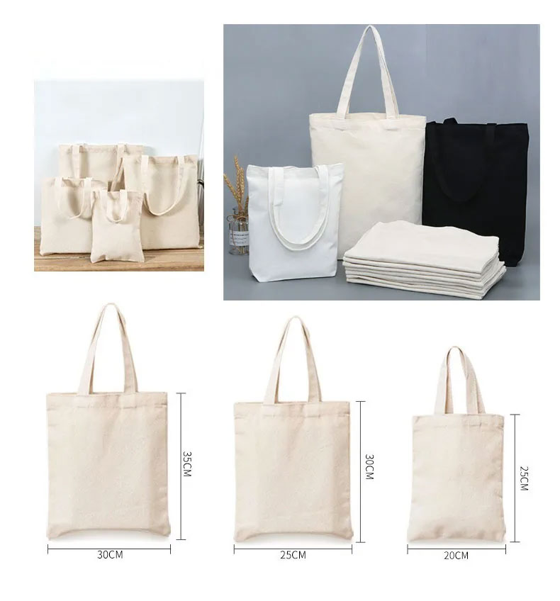 Umweltfreundliche Canvas-Tasche mit Kordelhenkeln 2