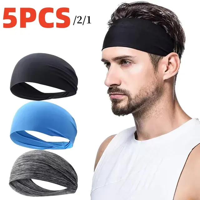 Schweißabsorbierendes Anti-Rutsch-Sportstirnband 2