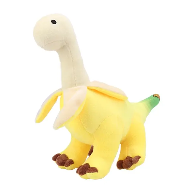 Kawaii-Plüsch-Brontosaurus im Bananen-Design 3