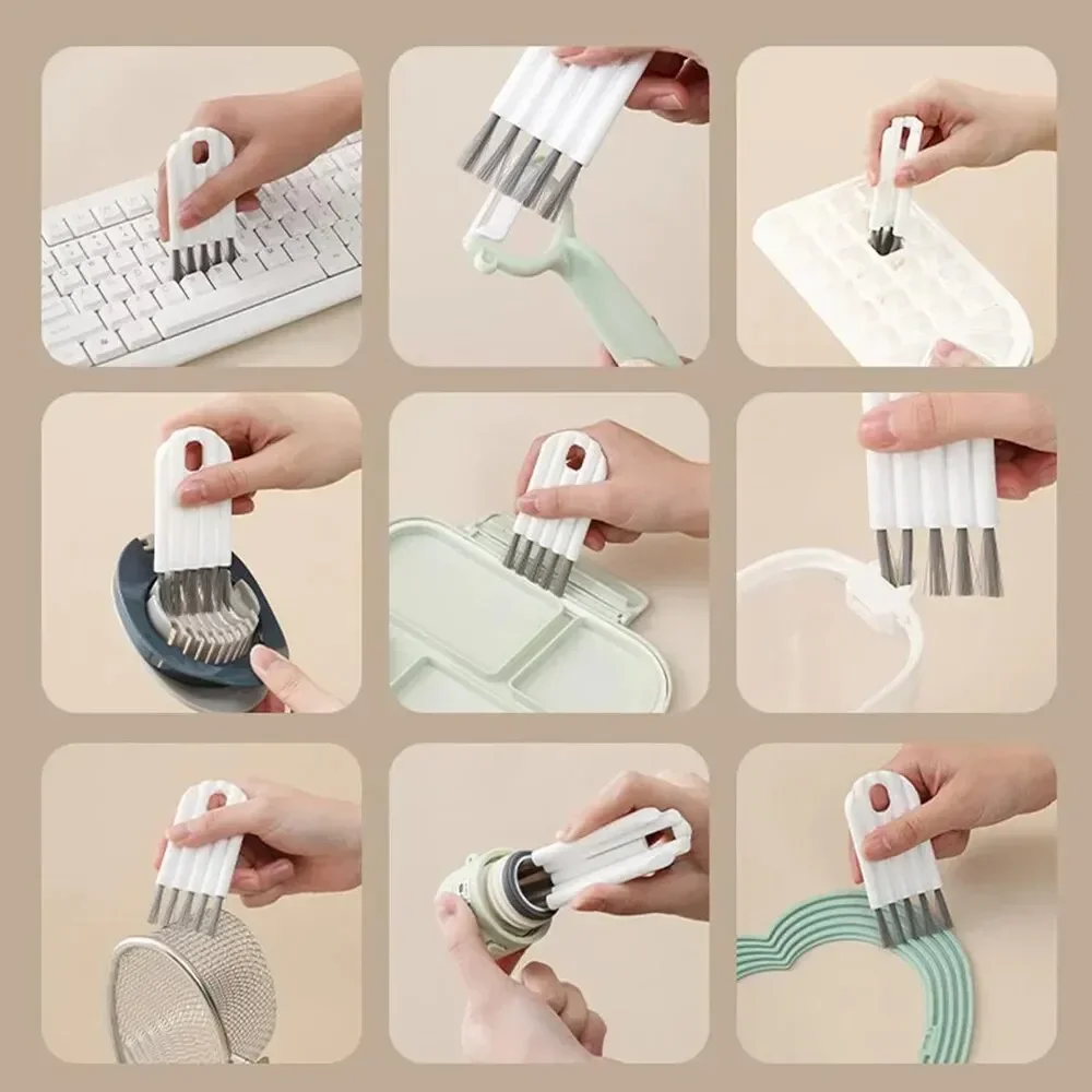 Flexible Spaltbürste für Tastatur und Computer 2
