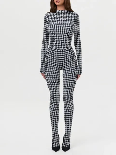 Damen-Jumpsuit bedruckt 1