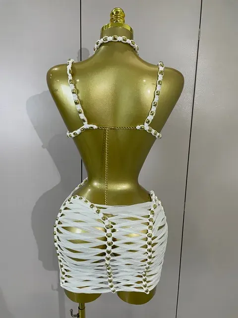 Neckholder-Minikleid 3