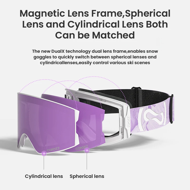 Magnetische Skibrille 3