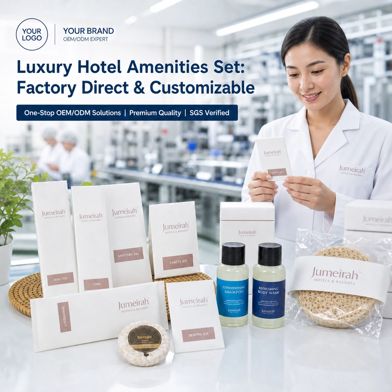 Hotel-Gästeset (Amenities)