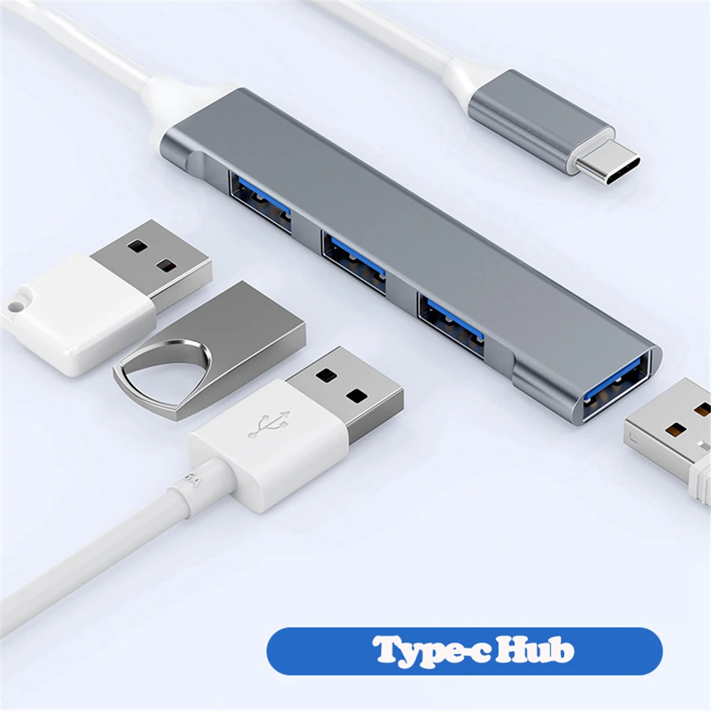USB-3.0-Hub mit 4 Ports, 5 Gbps 4