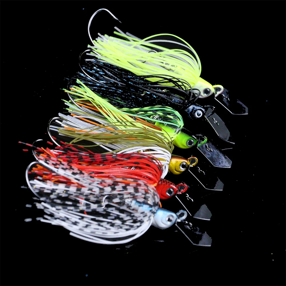 Chatterbait-Spinnerköder für Barsch und Hecht 4
